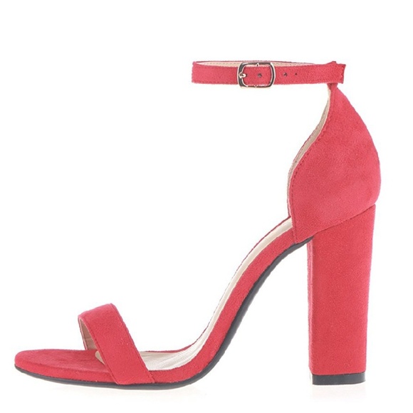 S. the Widow Shoes - GATSBY Red Heeled Sandals